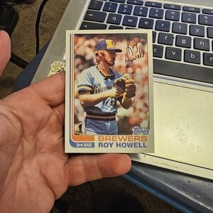 Roy howell baseball card
